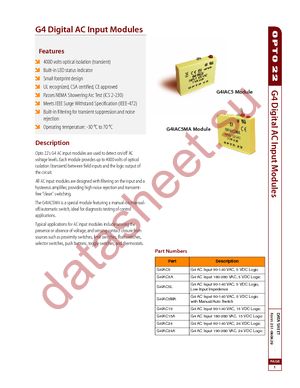 G4IAC15 datasheet  